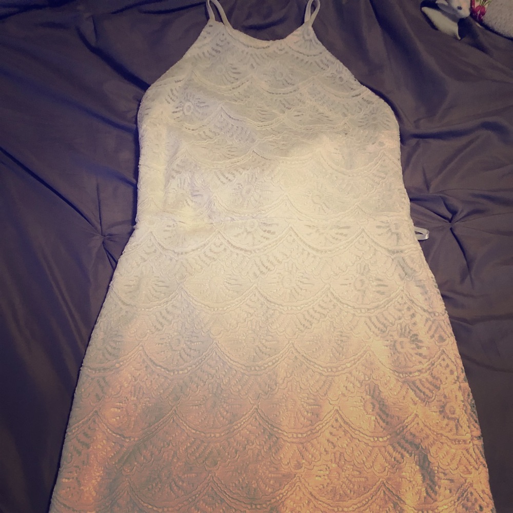 White dress